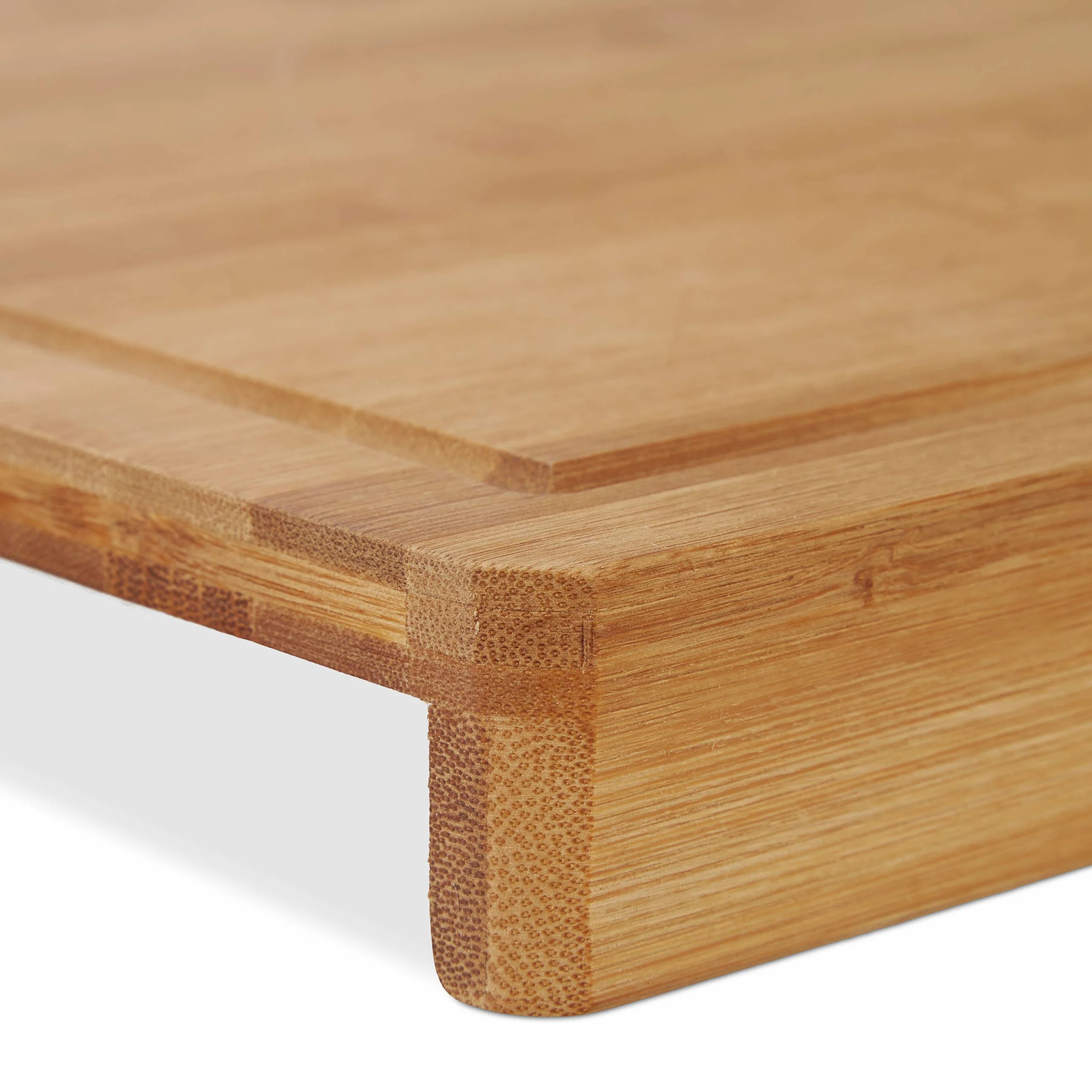 Relaxdays Tabla Cortar Bambú Grande 45 x 35 cm Rectangular para Encimera Cocina