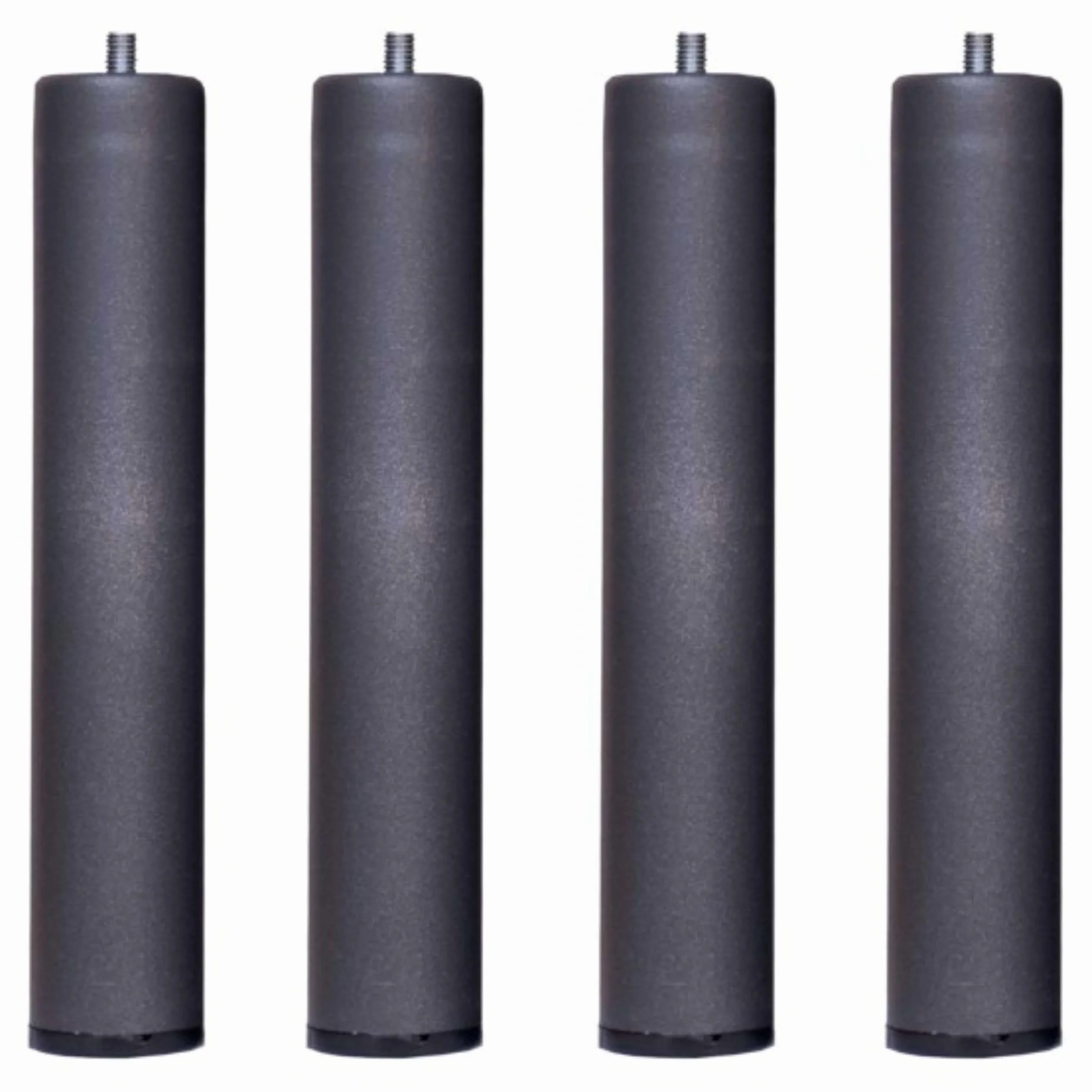 Patas 40 cm Metal para Somier o Base Tapizada Pack 4