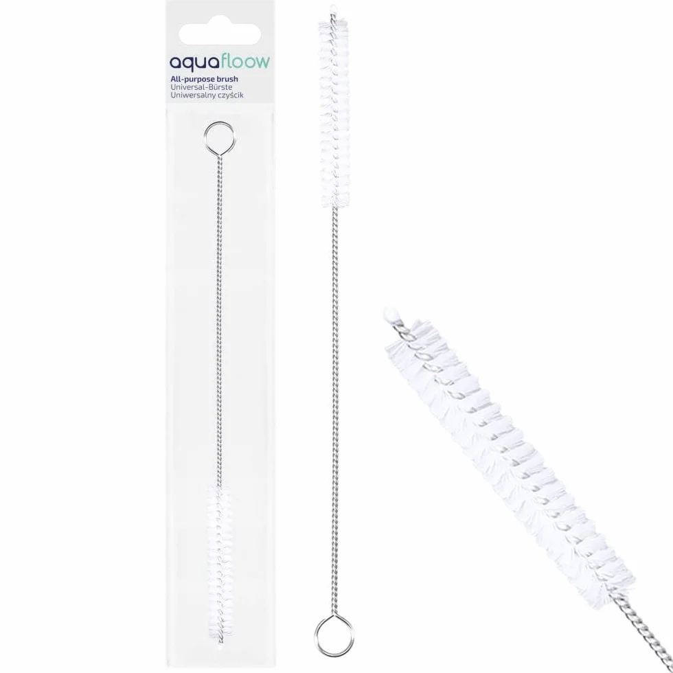 Aquafloow Kit de Cuidado para Cafeteras | Accesorios para Baristas - 2x Filtro AquaClean, 250ml Descalcificador, 10x Pastillas Descalcificadoras, Cepillo de Limpieza, Lubricante | para Saeco Philips